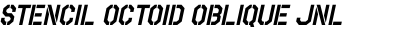 Stencil Octoid Oblique JNL